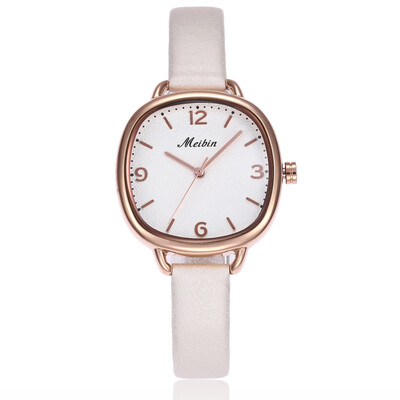 

Vacuum plating ladies watch Japanese movement square stone