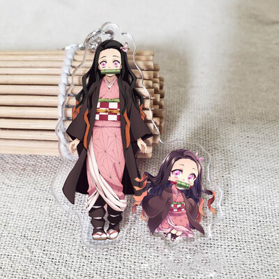 

Fat Bear Anime Demon Kimetsu no Yaiba Anime Acrylic Keychain Key Ring