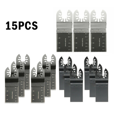 

15pcs Set Oscillating Multi Tool Saw Blades For Multimaster Makita For Craftsman