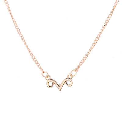

Fashion Jewelry Simple plated Gold Claw paragraph Pendant Long Strip Necklaces Statement Choker Necklace For Women