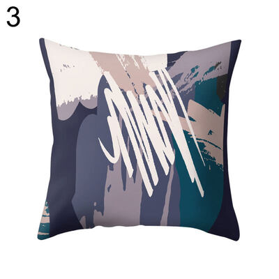 

Abstract Color Block Pillow Case Cushion Cover Sofa Bedroom Car Cafe Decoration