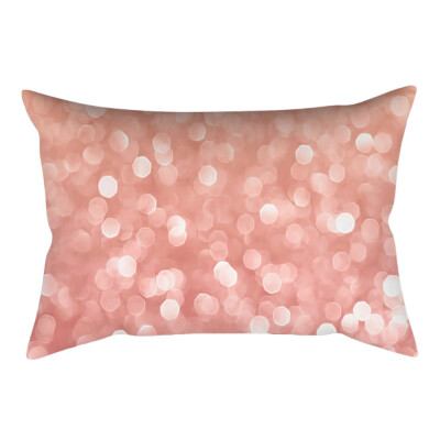 

〖Follure〗Rose Gold Pink Cushion Cover Square Pillowcase Home Decoration30cm X 50cm