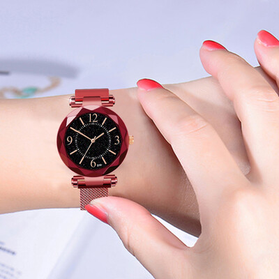 

RM Ladies Watch Starry Sky Women Bracelet Watches Magnetic Stainless Wristwatche