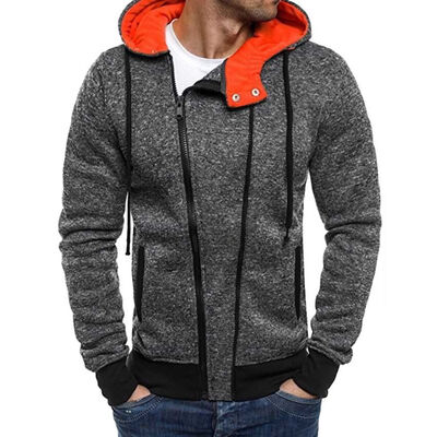 

Men Winter Slim Fit Hoodie Warm Hooded Sweatshirt Coat Jacket Outwear Sweater