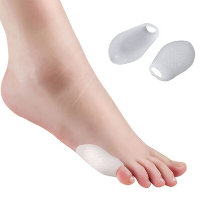 

Foot toes Gel Silicone Separator Protector Pinky Valgus Bunion Adjuster 1 Pair