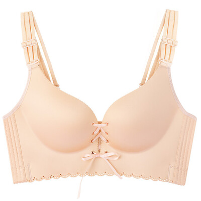 

Toponeto Fashion Women Underwear Pull B Style to Increase Drop-proof Close Large Size Bra