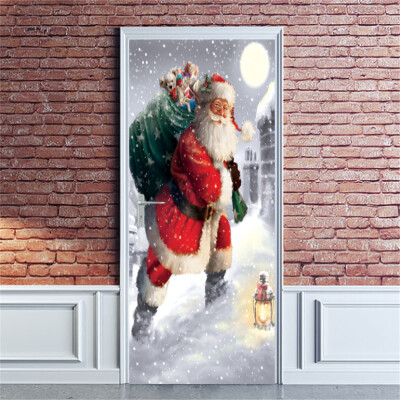 

〖Follure〗Merry Christmas Wall Art Removable Home Window Wall Stickers Decal Party Decor