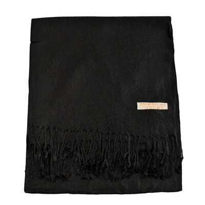 

Optional Multi-color Autumn&Winter Thick Warm Cashmere Fringed Solid Scarf
