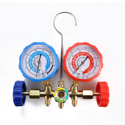 

R22 R134 R404 R410 Current Divider Meter Set Air Conditioning Manifold Gauges