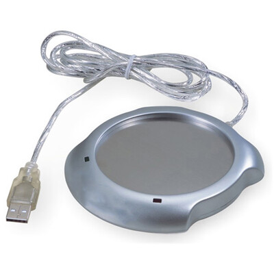 

Warmer Pad Heater Coasters Tea Coffee Beverage Cup Mug USB Aluminum Alloy Home Office Electric Mat