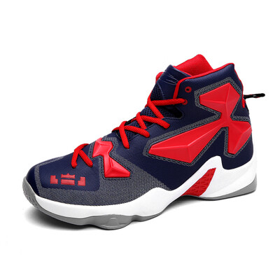 

Sneakers shoes wear-resistant anti-skid high-top basketball shoes couple models running shoes stars with the same paragraph