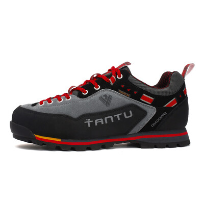 

Outdoor hiking shoes mens shoes low to help leather walking shoes