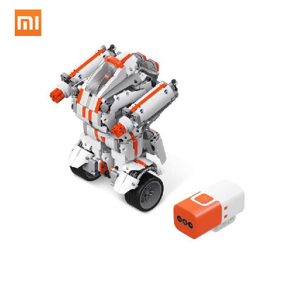 

Xiaomi Mitu Building Block Robot Toy Set with Color Sensor 978 Components Self-balance System Smartphone Remote Control