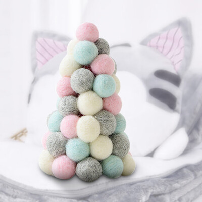 

Siaonvr Wool Mini Christmas Tree Decoration Desktop Decoration