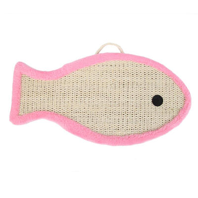 

Cat Scratch Board Fish Shape Pet Products Cat Scratching Pad Pet Game Toys