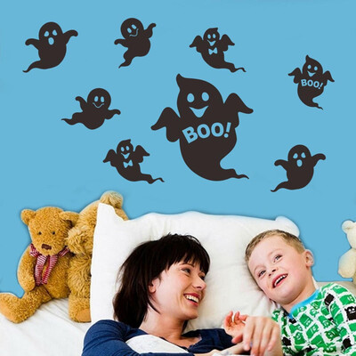 

〖Follure〗Happy Halloween Ghost Home Removable Wall Stickers Art Decor