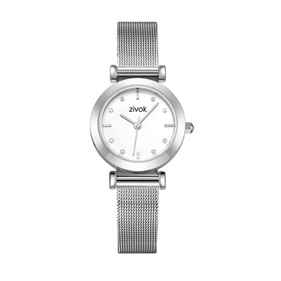 

Zivok Women Watch Bracelet Top Brand Luxury Quartz Stainless Steel Couple Wrist Watch with Original Box