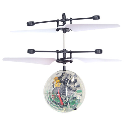 

Siaonvr Flying Ball Drone Helicopter Ball Built-in Shinning LED Lighting For Kids Toy