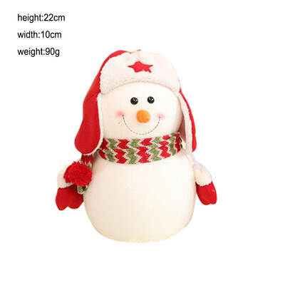 

Toponeto Christmas Decorations Smile Face Size Snowman Decoration Scene Decoration