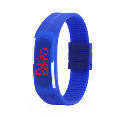 

Korean version of the LED bracelet second generation silicone electronic watch children boys&girls sports silicone electr