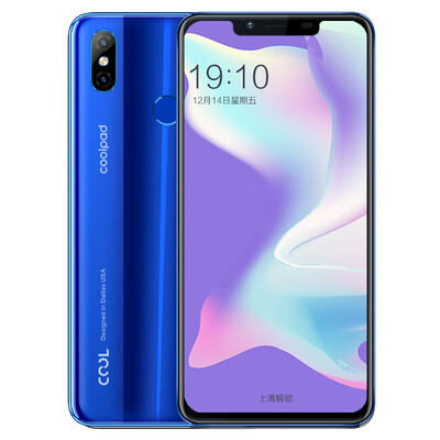 

Coolpad coolpad cool play 8 62FHD ultra clear full screen HD dual camera 4GB32GB 4000mAh long life coral blue 4G full Netcom dual card dual standby