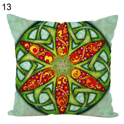 

45x45cm Mandala Pattern Throw Pillow Case Cushion Cover Home Sofa Bed Car Decor