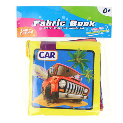

〖Follure〗New Soft Cloth Baby Intelligence Development Learn Picture Cognize Book