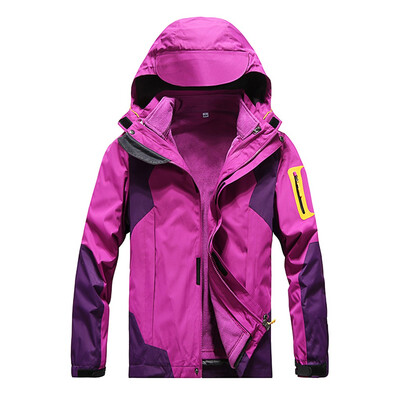 

Toponeto Womens Fashion Waterproof Hoodie Hat Detachable Breathable Sport Outdoor Coat