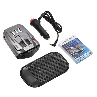 

12V Car Vehicle Radar Detector LED Display Speed Control Detector V9 Speed Voice Alert Warning Device Russia English
