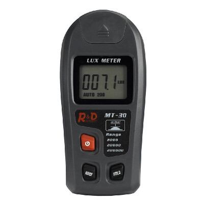 

MT-30 Digital Lux Meter 200000 Handheld Digital LCD Electronic Photometer Pocket Mini Light Sensor Luminometer Measure Tester