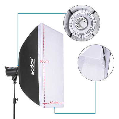 

Godox SK300-D 3 300WS Studio Photo Strobe Flash Light Kit with 3 Light Stand 1 Softbox 1 Reflector Umbrella 1 Soft