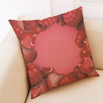 

〖Follure〗Home Decor Cushion Cover Fruit Beverage Throw Pillowcase Pillow Covers