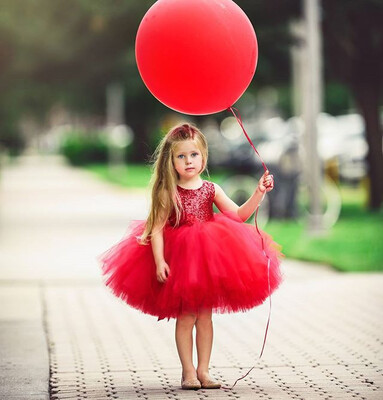 

Sequins Kids Baby Flower Girl Dress Tutu Party Dress Wedding Bridesmaid Dresses