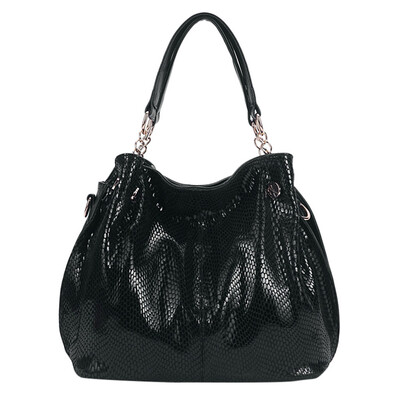 

Tailored Fashion Womens Soft Leather Shoulder Bag Multi-Function Large Hand Bag