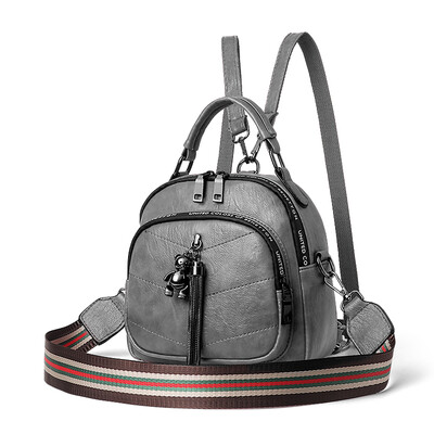 

Multi-purpose bag womens fashion soft-skin multi-functional multi-functional double-bag single-shoulder hand-held tide