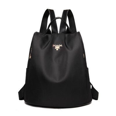 

Backpack female fashion tide Oxford cloth canvas personality wild ladies travel leisure backpack