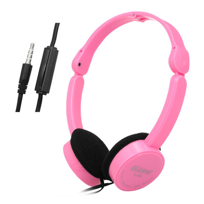 

KUBITE T-111 35mm Wired Over-ear Headphones Foldable Sports Headset Portable Music Gaming Earphones w Microphone for Kids MP4 MP