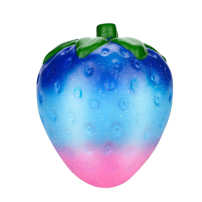 

Siaonvr Jumbo Galaxy Strawberry Scented Squishy Charm Slow Rising Stress Reliever Toy
