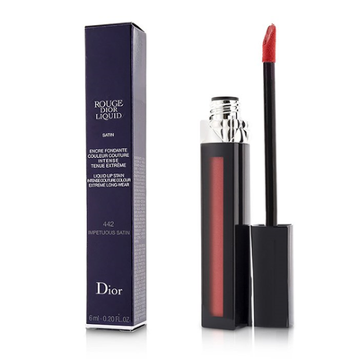 

CHRISTIAN DIOR - Rouge Dior Liquid Lip Stain - 442 Impetuous Satin Pink Vermillion 6ml02oz
