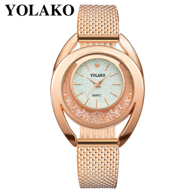 

RM Womens Casual Quartz Plastic Leather Band New Strap Watch Analog Wrist Watch