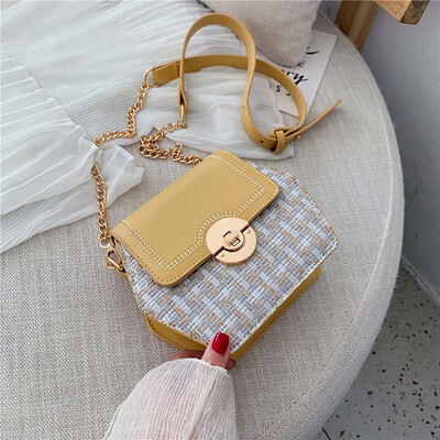

Network celebrity chain bag summer leisure children bag new 2019 geometric square bag shoulder bag oblique satchel bag