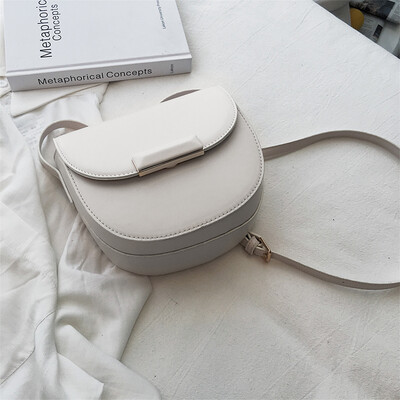 

Bag female bag new 2019 Korean version of the tide simple shoulder bag texture wild Messenger bag fashion foreign gas saddle bag