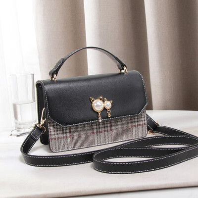 

Summer ins super hot handheld girl on the Korean version of the hundred lap shoulder slant bag fashion