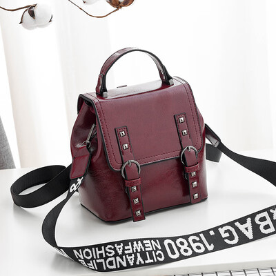 

2019 new ins super fire small backpack multi-purpose three-use shoulder bag college wind female spring&summer wild shoulder bag