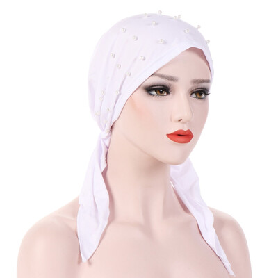 

Women Turban Hijab Pirate Cap Cancer Chemo Hat For Hair Loss Head Scarf