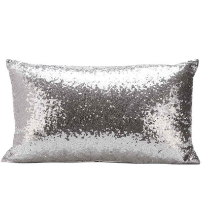 

Siaonvr Sequins Sofa Bed Home Decoration Festival Pillow Case Cushion Cover