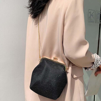 

Tailored Womens Fashion Dinner Bag Solid Color Shoulder Bag Bright Color Crossbody Bag