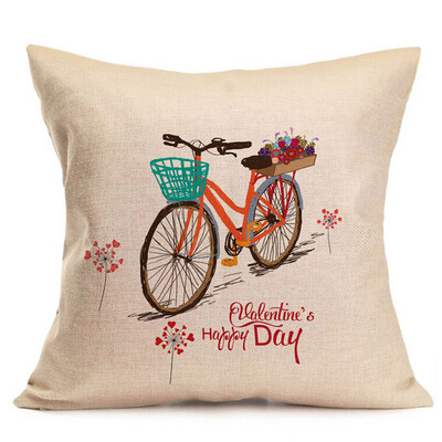

Siaonvr Valentines Day Fashion Throw Pillow Cases Cafe Sofa Cushion Cover Home Decor