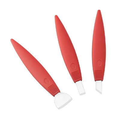 

3pcs Cuticle Knife Feet Pedicure Callus Rasp File Foot Hard Dead Skin Remover Foot Care Tool