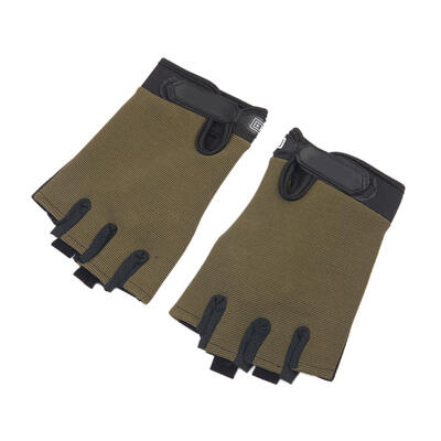 

Men Camouflage Anti Slip Tactics Fitness Sport Half Finger Gloves
